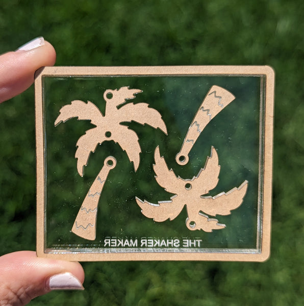 Palm Tree Earring Mold