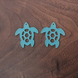 Sea Turtle Earring Blanks