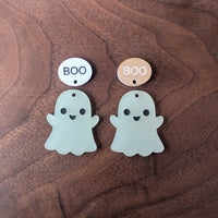 Cute Boo Dangle Earring Blanks