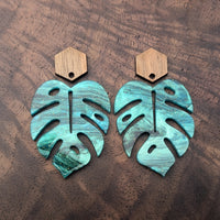 Monstera Leaf Earring Blanks