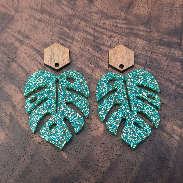 Monstera Leaf Earring Blanks