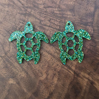 Sea Turtle Earring Blanks