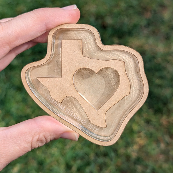 Texas Love Shaker Mold