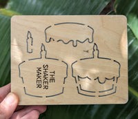 Birthday Cake Shaker Die