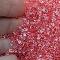 Coral (NO AB) Pointed Back Gems