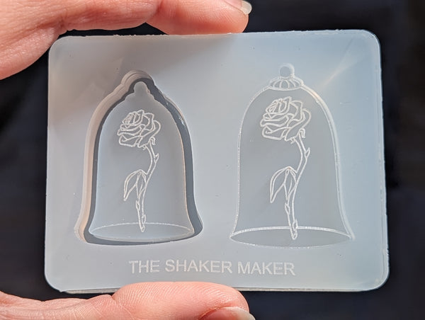 Enchanted Rose Shaker + Flat Mold