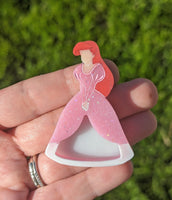 Mute Mer-Girl Shaker Mold