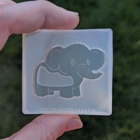 Baby Elephant Shaker Mold